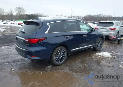 2019 Infiniti Qx60 Luxe z USA, uszkodzony, nr VIN 5N1DL0MM5KC565816